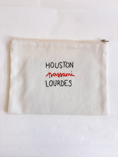 Pochette ricamata a mano