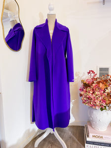 Cappotto double - Viola