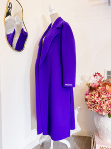 Cappotto double - Viola