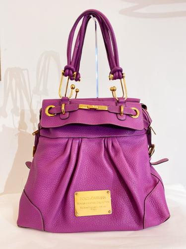 Shopper bag ciclamino