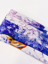 Carica l&#39;immagine nel visualizzatore di Gallery, Cintura drappeggiata ortensie viola