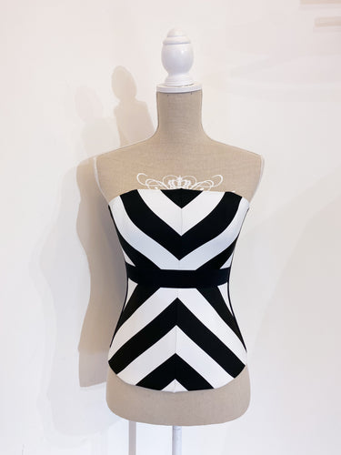 Bustier righe