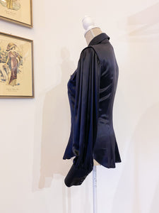 Camicia in raso di seta - Taglia 40
