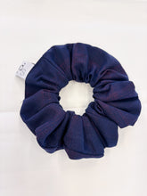 Load image into Gallery viewer, Elastico per capelli scozzese blu