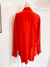 Load image into Gallery viewer, Camicia over seta corallo