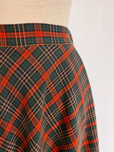 Carica l'immagine nel visualizzatore di Gallery, Gonna tartan zucca