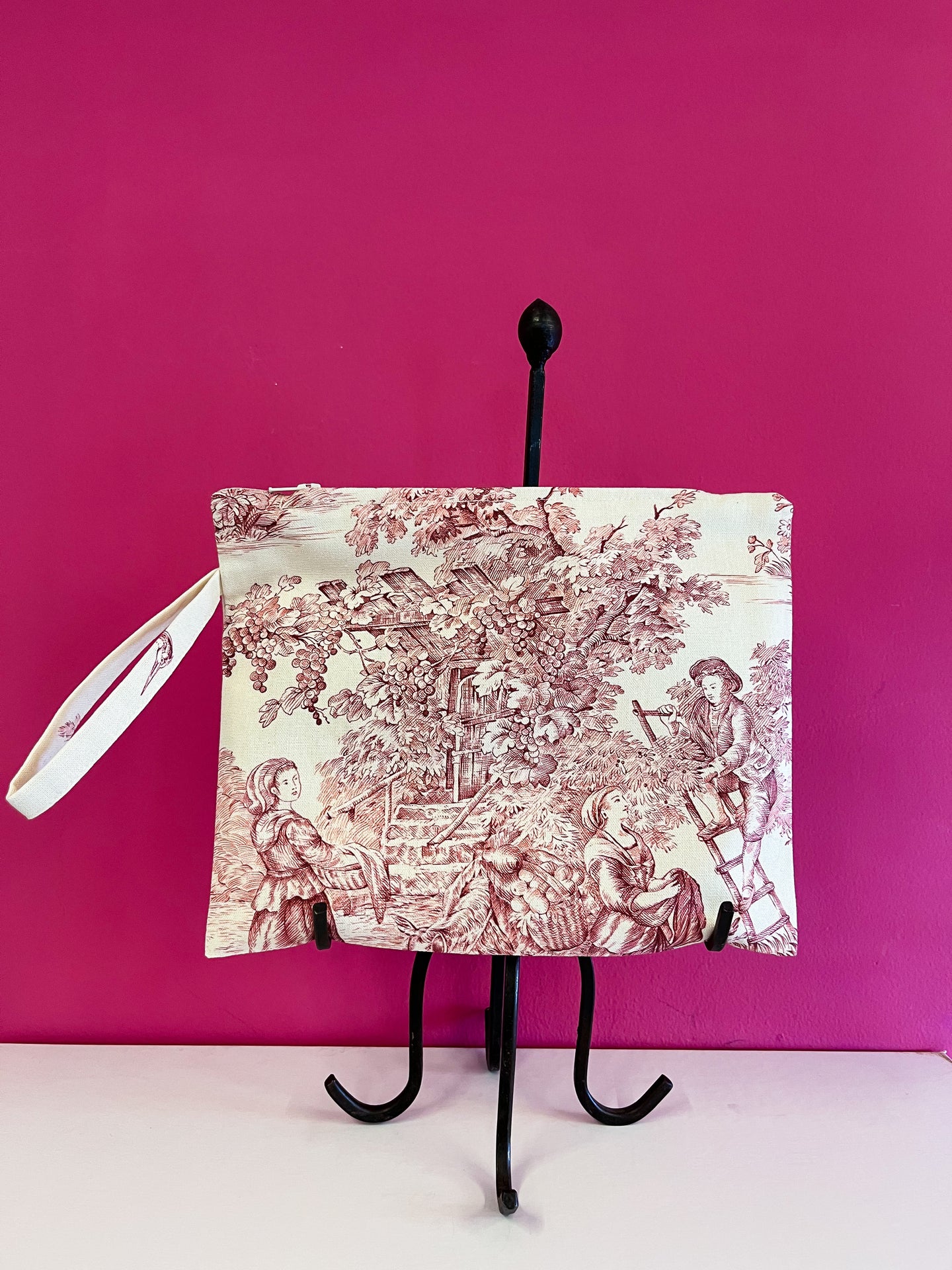 Pochette Toile de Jouy