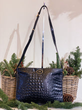 Load image into Gallery viewer, Tracolla coccodrillo vintage