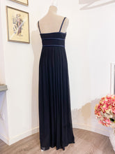 Load image into Gallery viewer, Long pleated dress + bolero - Size 40