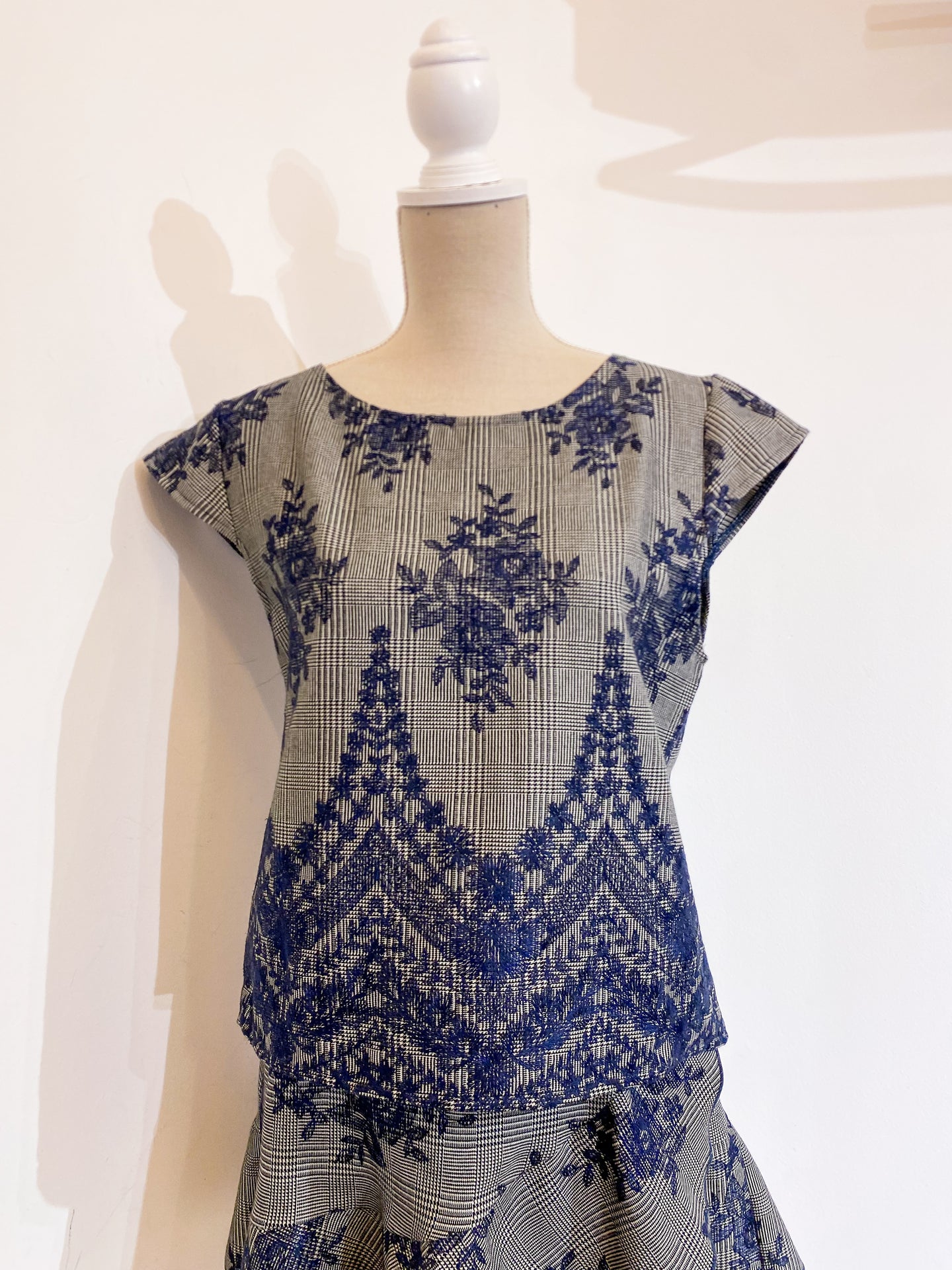 Maglia principe di Galles ricamata