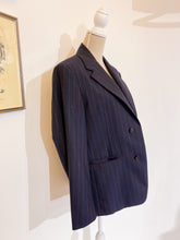 Load image into Gallery viewer, Blazer gessato - Taglia 46 R