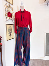 Load image into Gallery viewer, Pantalone quadri Carla Saibene - Taglia 42