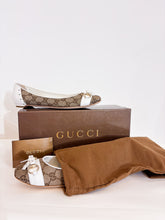 Load image into Gallery viewer, Ballerine Gucci monogram - 39 1/2