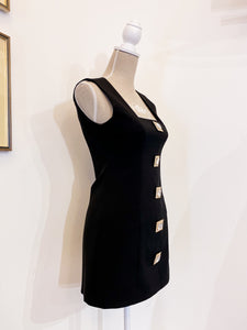 Tubino bottoni gioiello -Taglia XS