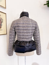 Load image into Gallery viewer, Tweed down jacket - Size 42