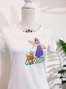 Tshirt disegnata a mano - Taglia S