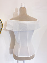 Load image into Gallery viewer, Bustier bianco