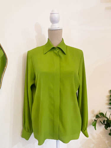 Camicia verde mela -