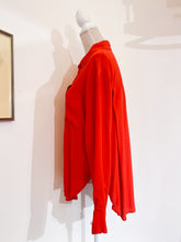 Load image into Gallery viewer, Camicia over seta corallo