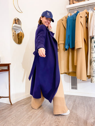 Cappotto double - Blu marino
