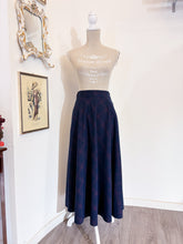 Carica l'immagine nel visualizzatore di Gallery, Gonna tartan blu - Taglia XS/S