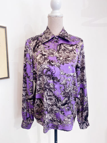 Camicia raso di seta - Taglia 42