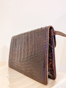 Busta coccodrillo Vintage