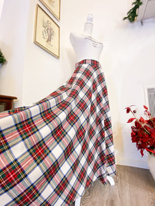 Gonna tartan Sartoriale- Taglia 44