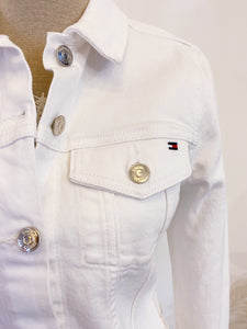 Giacca denim bianca - Taglia 38/40