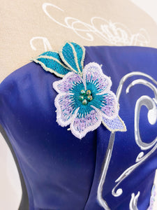 Corsetto dipinto a mano