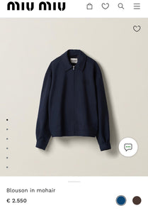 Giacca kid mohaire - Taglia 40