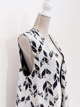 Carica l'immagine nel visualizzatore di Gallery, Gilet lungo double-face- Taglia unica