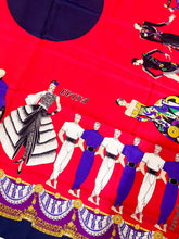 Carica l&#39;immagine nel visualizzatore di Gallery, Foulard vintage temi - 135cm