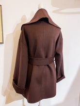 Carica l&#39;immagine nel visualizzatore di Gallery, Giaccone sartoriale - cioccolato