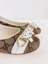 Load image into Gallery viewer, Ballerine Gucci monogram - 39 1/2