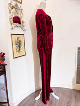Load image into Gallery viewer, Completo velluto bordeaux