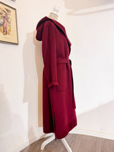 Carica l&#39;immagine nel visualizzatore di Gallery, Cappotto con cappuccio - Bordeaux