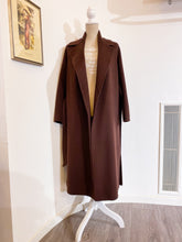 Carica l&#39;immagine nel visualizzatore di Gallery, Cappotto double - Cioccolato