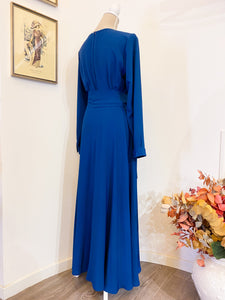 Abito blu pavone - Taglia 44