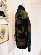 Carica l'immagine nel visualizzatore di Gallery, Cardigan miu miu camouflage- Taglia M