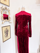 Load image into Gallery viewer, Completo velluto bordeaux