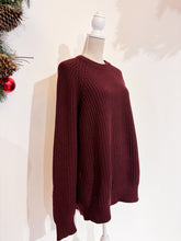 Carica l'immagine nel visualizzatore di Gallery, Maglione bordeaux - Taglia 52