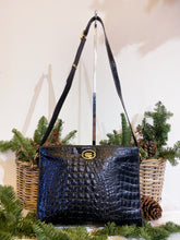 Load image into Gallery viewer, Tracolla coccodrillo vintage