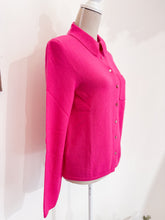 Load image into Gallery viewer, Cardigan polo cachemire - Taglia 42