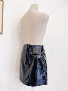 Vinyl miniskirt - Size 38/40