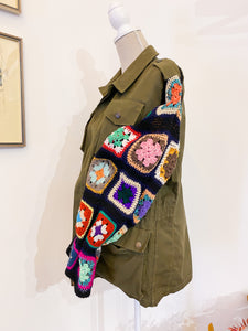 Tricot sleeve jacket - One size