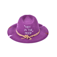 Load image into Gallery viewer, Cyclamen hat - NOT IN THE MOOD