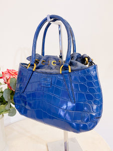 Borsa di coccodrillo e struzzo