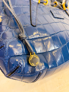 Borsa di coccodrillo e struzzo