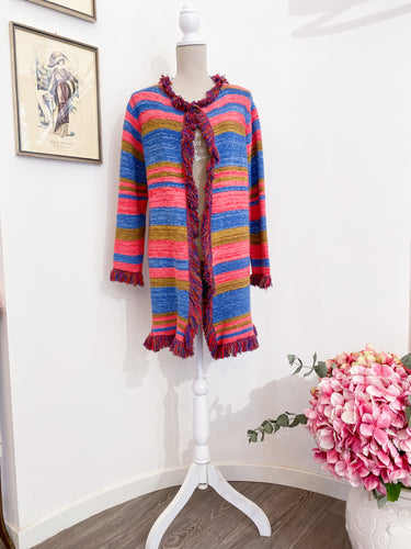 Striped duster coat - Size M